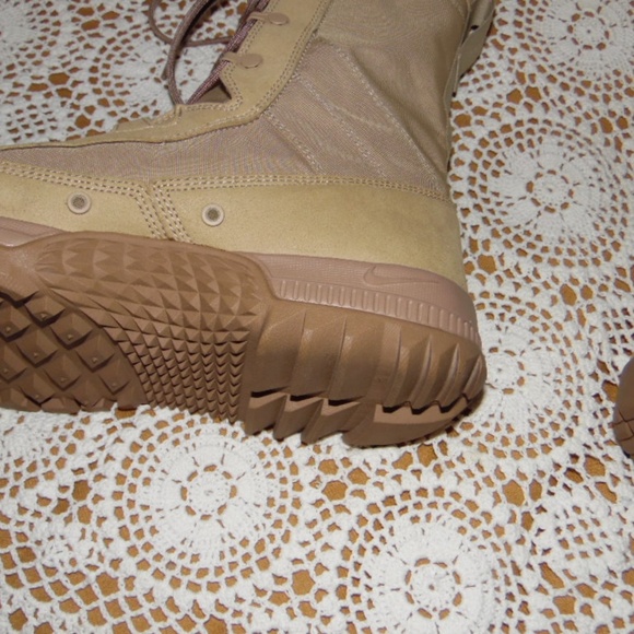 2013 Mens Nike SFB Special Field British Khaki/Desert Tactical Boots Size 12.5 - Picture 4 of 10